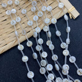 Mother of Pearl Beads Letter A-Z for DIY Necklaces Bracelets