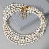 Mother of Pearl Beads Necklace Heart Star Round Shell Necklaces