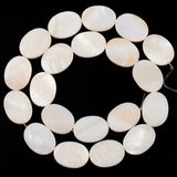 Mother of Pearl Shell Beads Oval Shape Charms for Jewelry Making