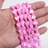 Mother of Pearl Shell Beads Butterfly Shape Spacer Charm 8x11MM