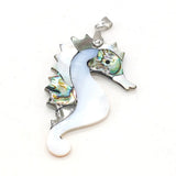 Mother of Pearl Shell Dolphin Pendant for Women Jewelry Making