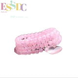 Mozambique Fox Pendant Pink Crystal Circle Bracelet