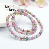 Multi-color Candy Tourmaline Crystal Bracelet for Women