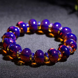 Natural Multi-meter Water Purification Amber Bracelet