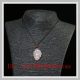 Jade Nine-tailed Fox Pendant Agate Necklace Multicolor Chalcedony Amulet