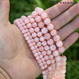 Snow Cracked Quartz Beads Round Loose Spacer Beads 6 8 10mm