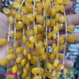 Multicolor Stone Glass Spacer Loose Beads 10x14mm Faceted DIY Jewelry Making