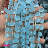 Multicolor Stone Glass Spacer Loose Beads 10x14mm Faceted DIY Jewelry Making