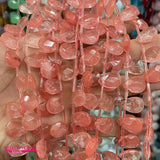 Multicolor Stone Glass Spacer Loose Beads 10x14mm Faceted DIY Jewelry Making