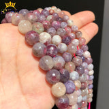 Multicolor Tourmaline Beads 6-10mm Round Loose Stone DIY Jewelry Making 15''