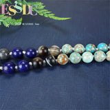 Striped Fragrant Ball Bracelet with Tassels - 108 Pieces