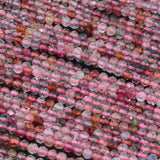 Natural Multiple Spinel Small Faceted Round Beads 2.5mm / 3.2mm