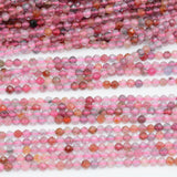 Natural Multiple Spinel Small Faceted Round Beads 2.5mm / 3.2mm