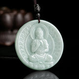 Myanmar Jade 8 Guardian Gods 12 Zodiac Pendant Bodhisattva Jewelry