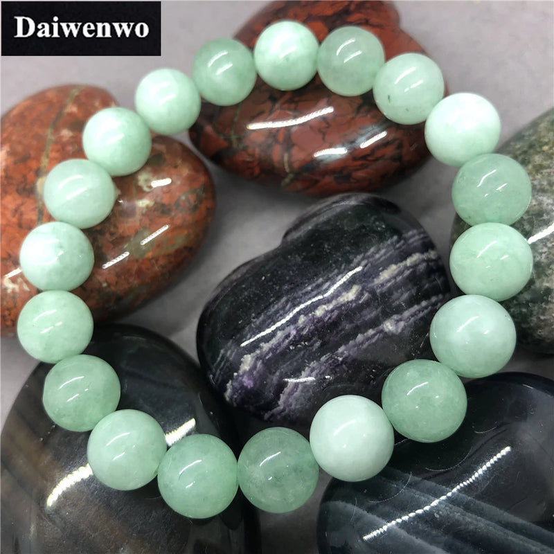 Myanmar Chalcedony Beads Bracelet 6/8/10mm