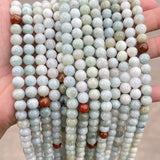 Myanmar Emerald Jade Light Green Round Spacer Beads 6 8 10mm