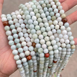Myanmar Emerald Jade Light Green Round Spacer Beads 6 8 10mm