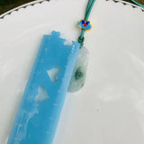 Natural Emerald Jadeite Pendant Necklace