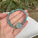 Natural Myanmar Jade Bracelet Green Emerald Bracelets For Women