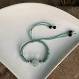 Natural Myanmar Jade Bracelet Green Emerald Bracelets For Women