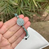 Natural Myanmar Jade Bracelet Green Emerald Bracelets For Women
