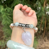 Natural Myanmar Jadeite Bracelet Emerald Stone Bracelet