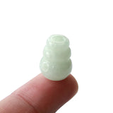 Natural Myanmar jadeite gourd DIY bracelets necklace accessories beads
