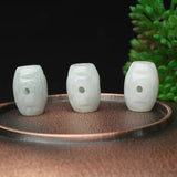 Natural Myanmar Jadeite Handcarved Hollow Out DIY Real Jade Accessories