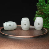 Natural Myanmar Jadeite Handcarved Hollow Out DIY Real Jade Accessories