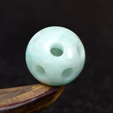 Natural Myanmar Jadeite Handcarved Beads DIY Bracelets Necklace Accessories