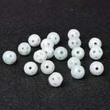 Natural Myanmar Jadeite Handcarved Beads DIY Bracelets Necklace Accessories