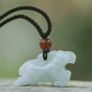 Myanmar Jadeite Zodiac Horse Pendant for Men Women Lucky