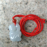 Natural Myanmar jadeite zodiac monkey pendant for women men lucky