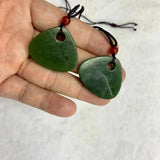 Natural Nephrite Jade Necklace Pendant For Women Men