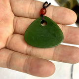 Natural Nephrite Jade Necklace Pendant For Women Men