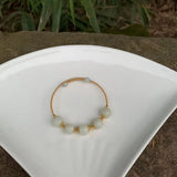 Nephrite Hetian Jade Bracelet Bangle Lucky Charm Jewelry