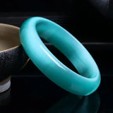 Natural Cat's Eye Bracelet Lake Green Women's Versatile Bracelet Jewelry