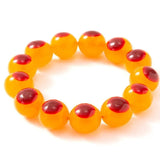 Natural Red Bird Head Bracelet Amber Honey Wax Bracelet