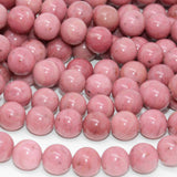 Natural Petrified Stone Round Beads 8.2mm