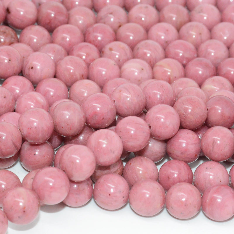 Natural Petrified Stone Round Beads 8.2mm