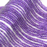 Natural Amethyst Small Round Beads 4mm