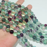 Natural Fluorite Loose Round Beads 10mm