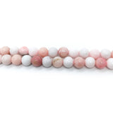 Peruvian Pink Opal Loose Round Beads 6-10mm for DIY Jewelry Making