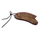 Natural Nuwa Stone Facial Gua Sha Scraping Skin Massage Tool