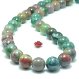 Natural Ocean Agate Round Beads Semi Precious Stone DIY Jewelry Making