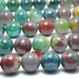 Natural Ocean Agate Round Beads Semi Precious Stone DIY Jewelry Making