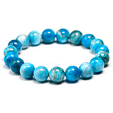 Ocean Apatite Stone Beads Bracelet 6mm 8mm 10mm