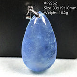 Natural Ocean Aquamarine Beads Pendant Healing Gift