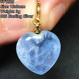 Ocean Brazil Aquamarine Stone Pendant Jewelry Luck Love Gift