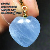 Ocean Brazil Aquamarine Stone Pendant Jewelry Luck Love Gift